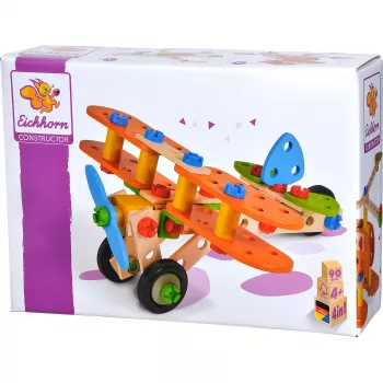 Constructor Doppeldecker, statybinis žaislas 85 dalys
