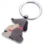 Raktų pakabukas TROIKA metalinis dizainas DOG & DOGGY KR18-05/BR