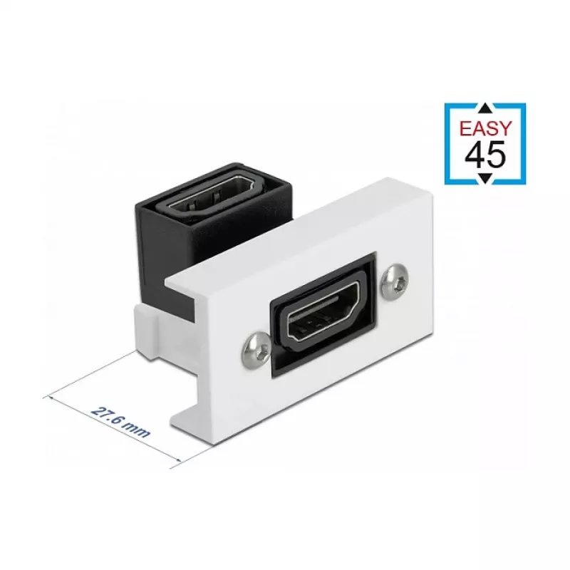 HDMI modulis DeLOCK Easy 45 81304 kampuotas 90° 22,5 x 45 mm
