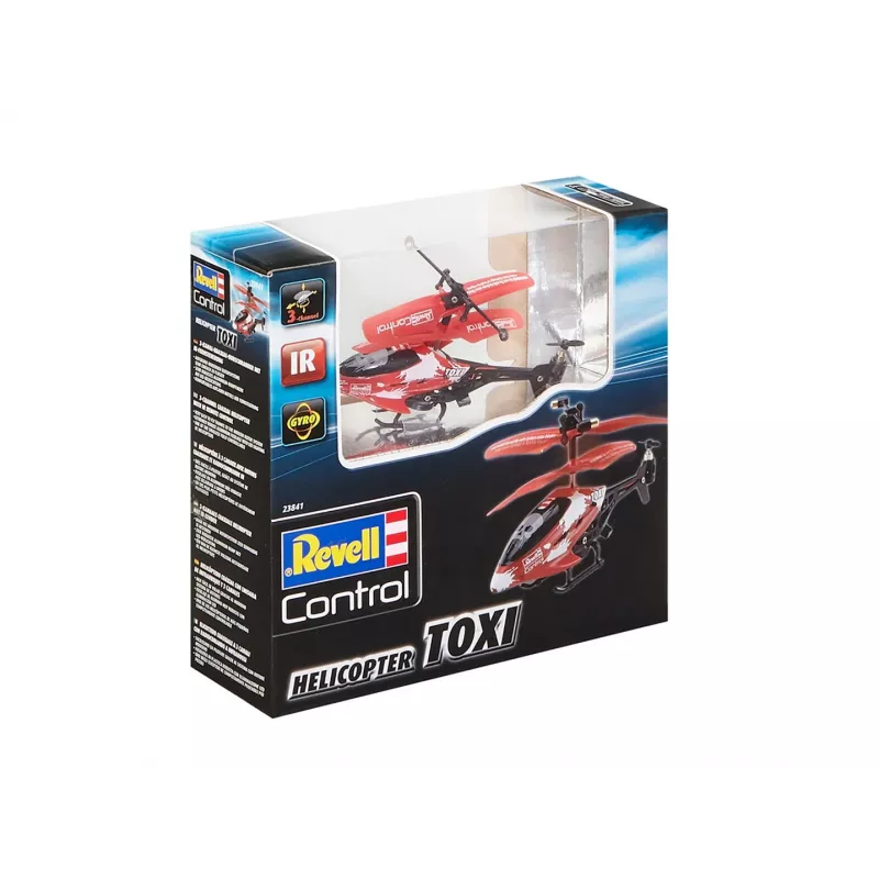 RC sraigtasparnis Revell TOXI elektrinis variklis, LiPo 75 mAh, 15 g, balta/raudona/juoda