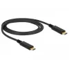 USB laidas DeLOCK 85531 USB 3.2 Gen 2 1m USB C juodas