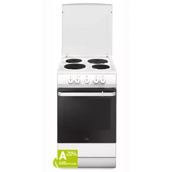 Elektrinė viryklė Amica 58EE1.20(W) 69L Balta
