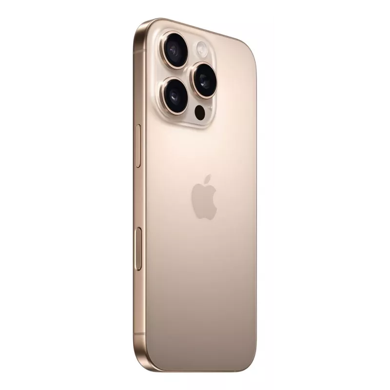 Išmanusis telefonas Apple iPhone 16 Pro 6,3 colio 512GB, A18 Pro, 48MP, Dual SIM, IP68, Smėlio spalvos