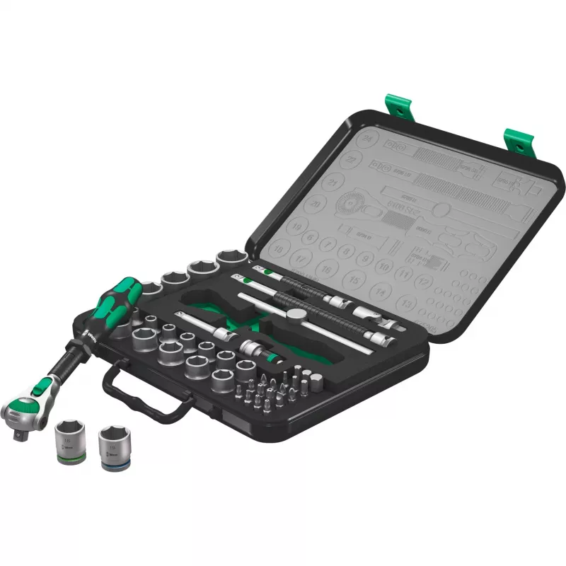Wera 8100 SA/SC 2 Zyklop Set reketinis atsuktuvas