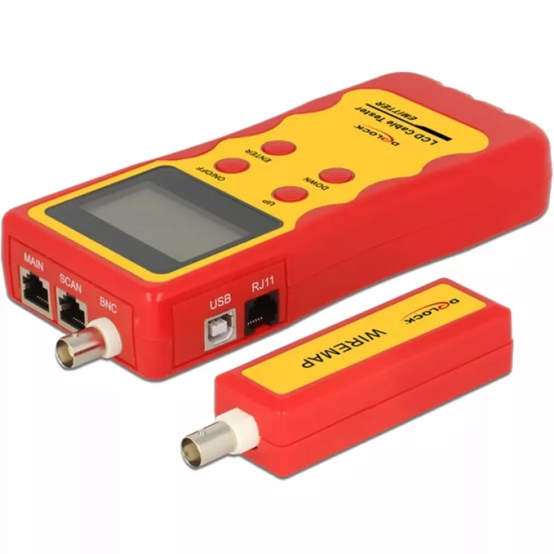 Delock LCD kabelių testeris - tinklo testeris (86108)