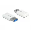 WLAN tinklo kortelė DeLOCK 12770 USB 5000 Mbit/s belaidė balta