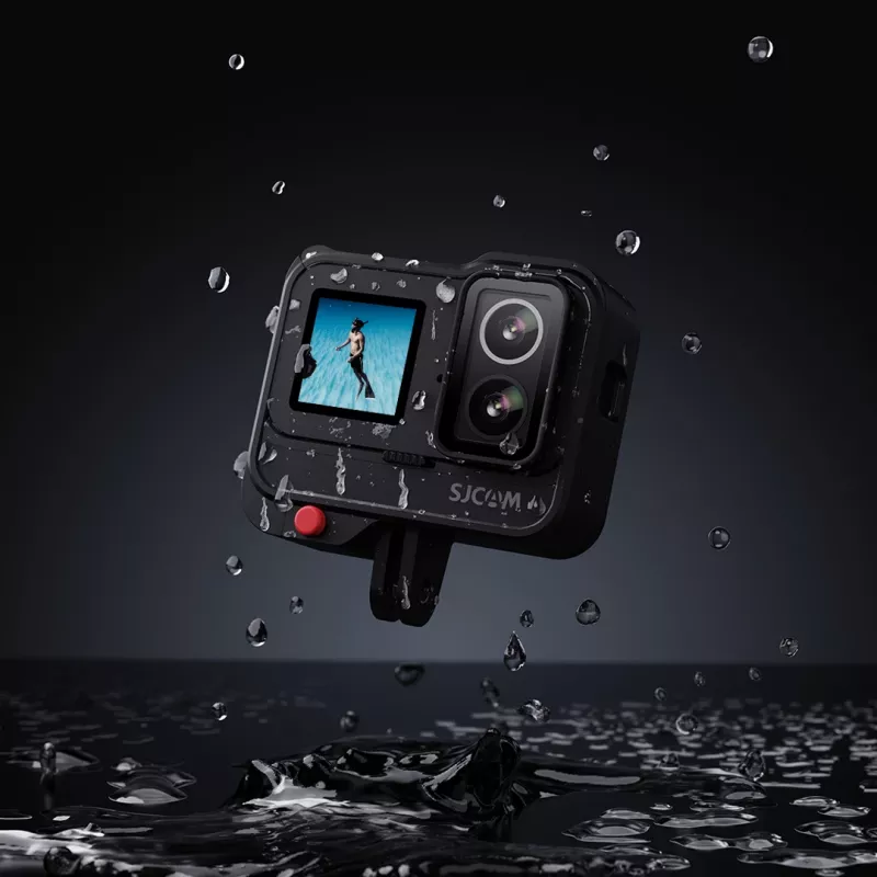 Veiksmo kamera SJCam SJ20 su dviem objektyvais, 4K vaizdo įrašymas, 20 MP nuotraukos