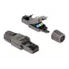 Tinklo kabelis DeLOCK RJ45 kištukas Cat.8.1 STP be įrankių juodas