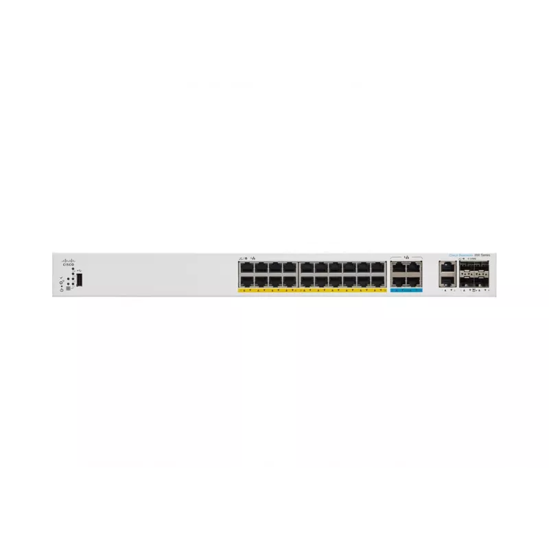 Valdomas jungiklis Cisco Catalyst C1300-24MGP-4X L2/L3 24 prievadai PoE