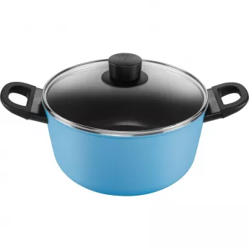 Keptuvė Ballarini Caprera 2H 24 cm, neprideganti, mėlyna