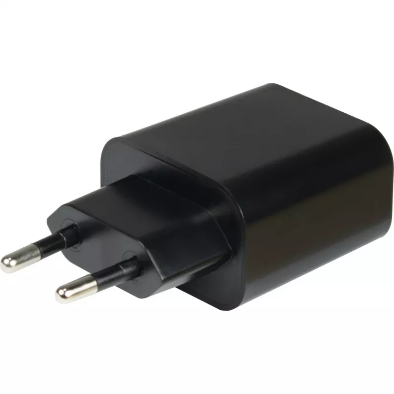 Įkroviklis PD-2020, USB-C įkroviklis (juodas, be laido, PD 20 W, greitasis įkrovimas 3.0)
