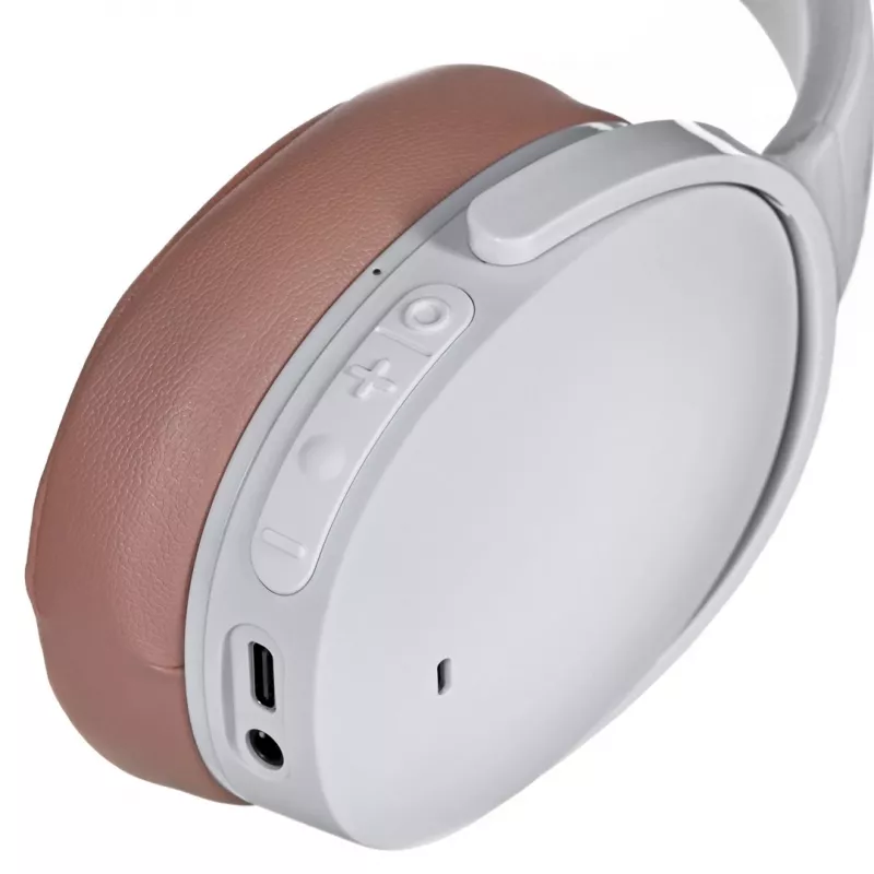 Skullcandy Hesh ANC ausinės laidinės ir belaidės galvos lankeliu skambučiams/muzikai USB Type-C Bluetooth baltos