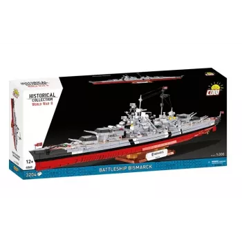 Konstruktorius Cobi Battleship Bismarck modelis su 3204 dalių - Cobi CO BI-4860