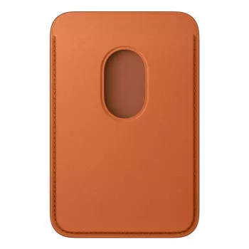 Kortelių dėklas Apple iPhone FineWoven Wallet su MagSafe Fox Oranžinė spalvos