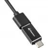 Sharkoon 4044951037582 sąsajų šakotuvas USB 3.2 Gen 1 (3.1 Gen 1) Type-C 5000 Mbit/s juodas (4044951037582)