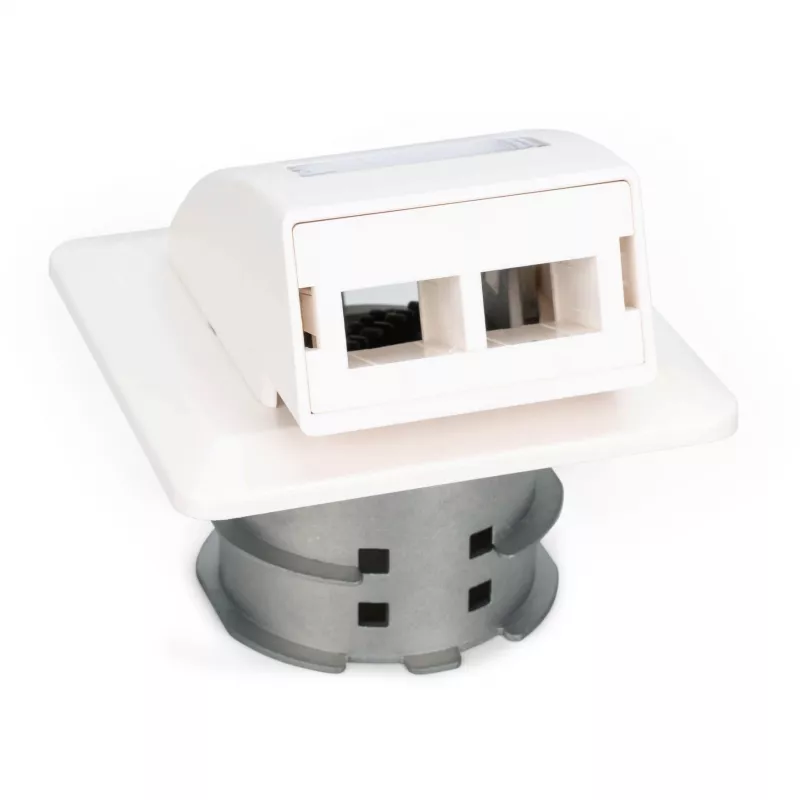 Digitus FTTH šviesolaidinis į sieną įleidžiamas išvadas DN-93201 SC/LC adapteris 86x30x86mm