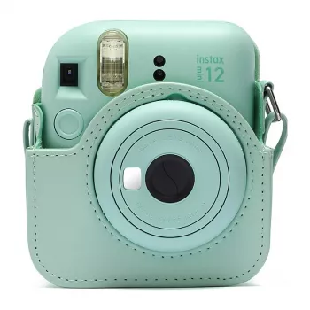 Kompaktiškas dėklas Fujifilm 4177082 žalias, skirtas Instax Mini 12