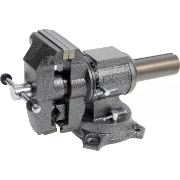 Inžinerinės spaustuvės YATO YT-6505, ketaus, 10 cm žiočių atvėrimas, pasukamas pagrindas, 11 kg