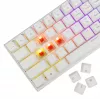 Mechaninė klaviatūra White Shark Wakizashi-2 US Red Switch, TKL/US išdėstymas, balta