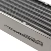 Radiatoriaus blokas Aqua-Computer 33706 — aliuminis / varis / nerūdijantis plienas, 320 × 140 × 73 mm, pilka / sidabrinė