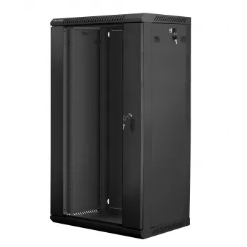 Sieninis stovas LANBERG WF01-6422-10B, 22U, 19 colių, 600x450x1085 mm, plienas, juodas