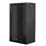 Sieninis stovas LANBERG WF01-6422-10B, 22U, 19 colių, 600x450x1085 mm, plienas, juodas