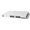 Cisco Catalyst 1200-24FP-4G išmanusis jungiklis, 24 prievadai GE, pilnas PoE, 4x1GE SFP, ribota viso gyvenimo apsauga (C1200-24FP-4G)
