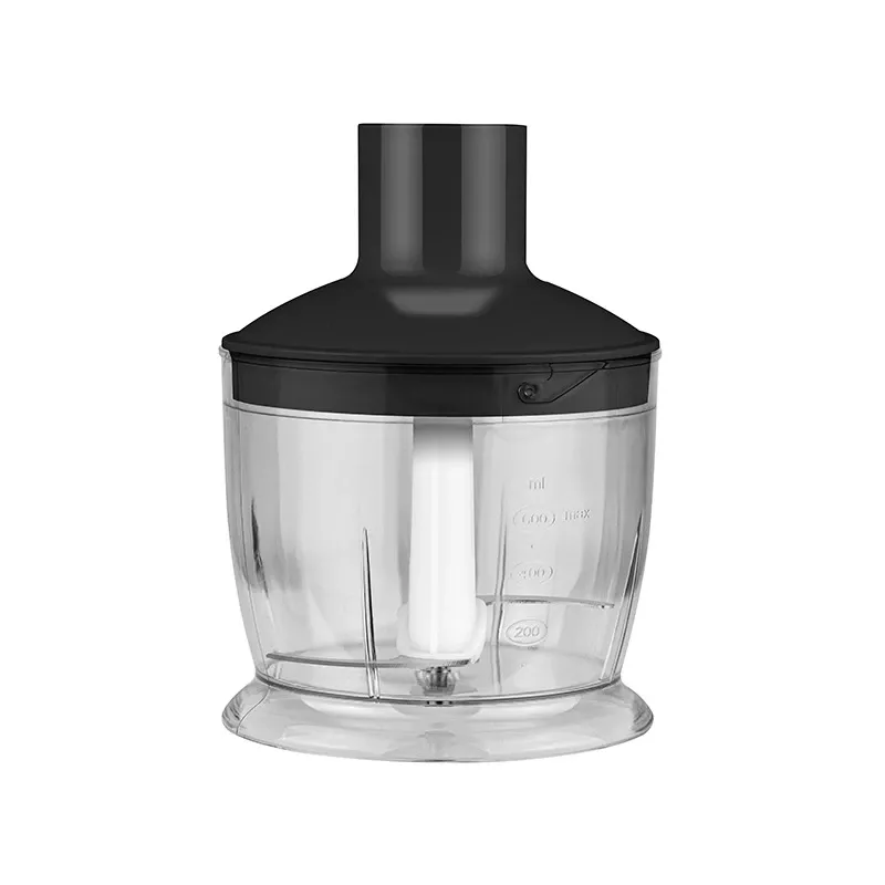Rankinė panardinamoji trintuvė LAFE BRK-003A, 800 W, juoda/sidabrinė, nerūdijančio plieno peilis, 0,6 L dubuo, 0,5 L ąsotis