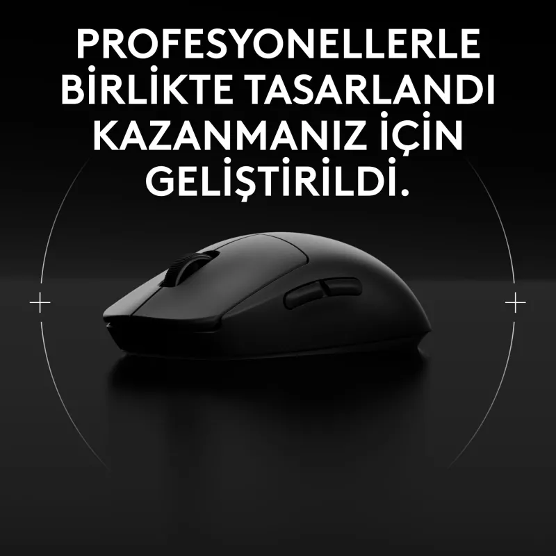Pelė Logitech G PRO 2 LIGHTSPEED RF belaidė + USB Type-A