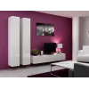 Cama svetainės baldų komplektas VIGO 4 baltas/baltas blizgus