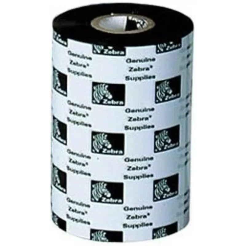 Zebra 4800 Performance Resin terminė juosta 450 m, juoda