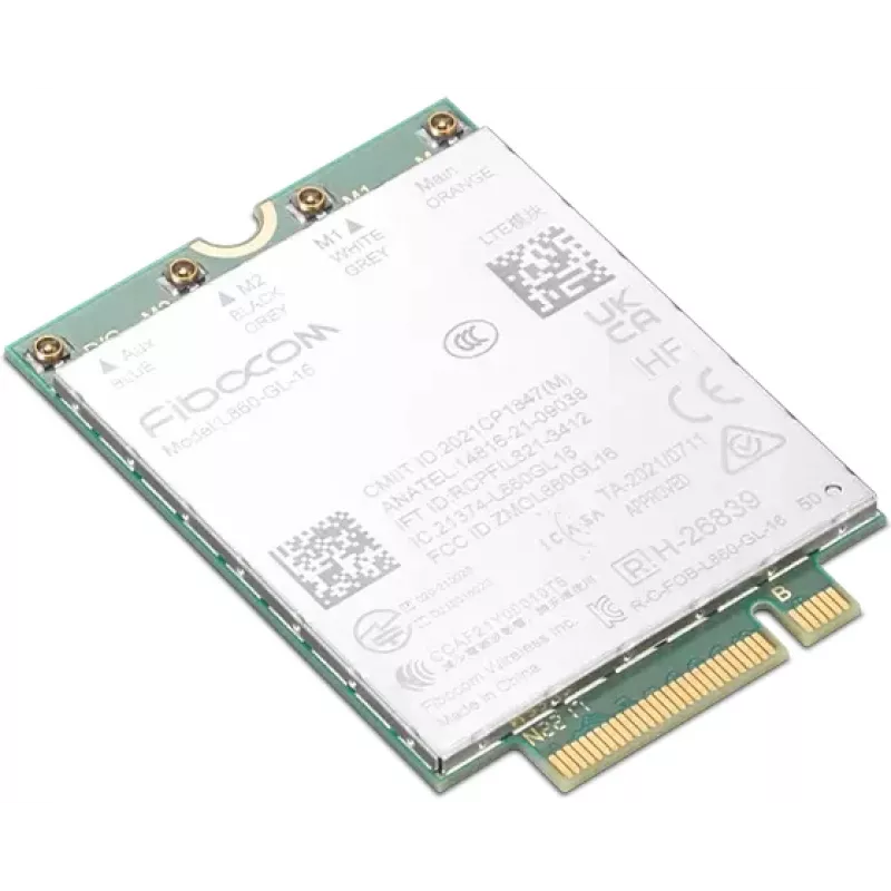 4G vidinis WWAN modulis Lenovo Fibocom L860-GL-16 1000 Mbit/s belaidis M.2