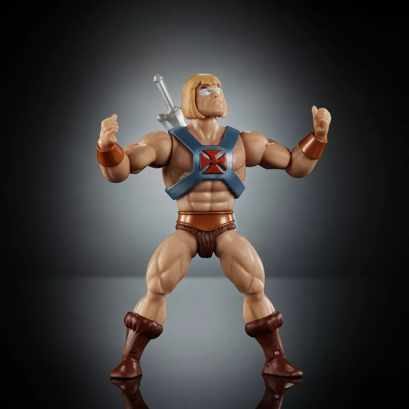 Veiksmo figūrėlė MATTEL Masters of the Universe Origins Faker — kolekcinė žaislinė figūrėlė, lankstoma, pagal animaciją