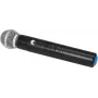 Belaidis mikrofonas Omnitronic MES-Series 864 MHz, rankinis UHF sistema