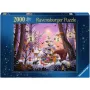 Dėlionė Ravensburger Christmas in the Forest 2000 dalių, 2000 dalių šventinė scena