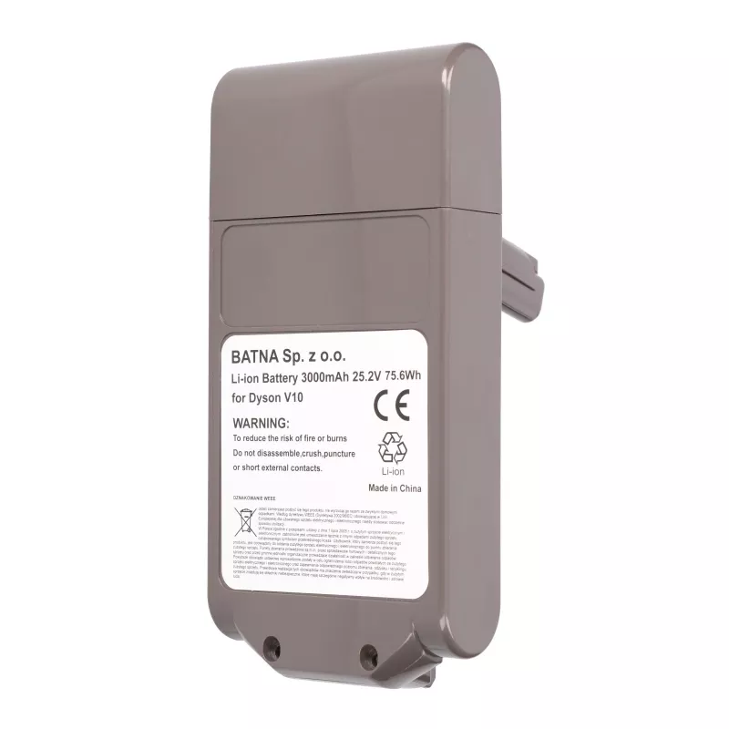 Baterija Dyson dulkių siurbliui V10 25.2V 3000mAh