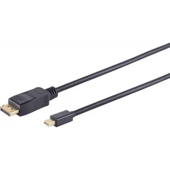 “Mini DisplayPort” į “DisplayPort” laidas “ShiverPeaks BS10-52025”, 1 m, palaiko iki 3840×2160