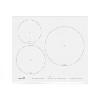 CATA kaitlentė | INSB 6003E2 WH | Indukcinė | Kaitviečių skaičius 3 | Slankiklinis jutiklis | Balta