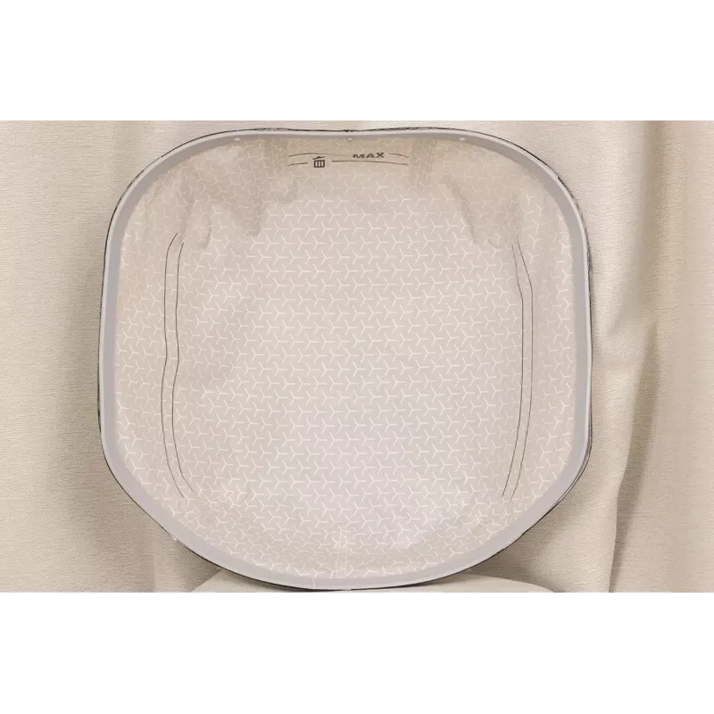 Kačių kraiko kilimėlis PETKIT P9221 — korio struktūros gaudyklė, pilka, 23,6 x 15,7 col.
