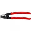 Kabelių žirklės Knipex 95 11 160 — 160 mm pjovimo geba, ergonomiškos rankenos