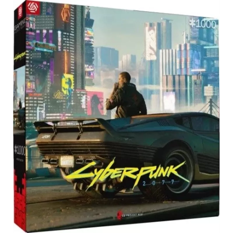 Dėlionė Cenega Cyberpunk 2077 Mercenary on the Rise 1000 vnt.