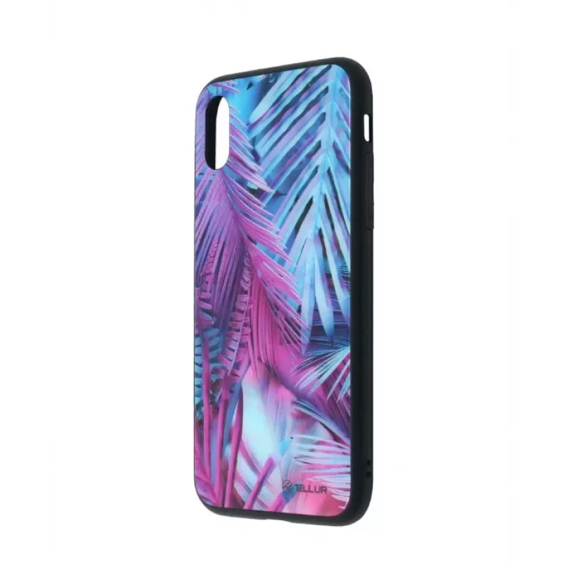 Apsauginis stiklas su spauda Tellur, skirtas iPhone XS — grūdintas ekrano apsauga