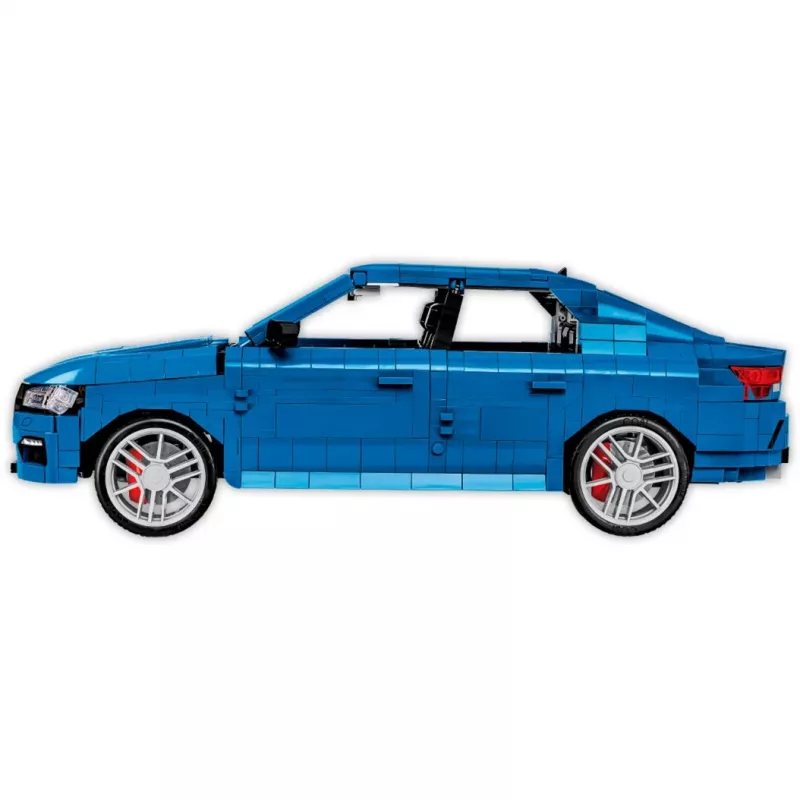 Statybiniai blokeliai Cobi Skoda Octavia RS modelis (2405 dalys), Amžius 10+, Juoda/Mėlyna