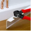 Knipex išpjovimo replės L.250mm Cut-W.16mm Cut-T.32mm su plastikinėmis movomis