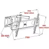 Sieninis laikiklis 14-42 inch LCD/LED televizoriams iki 35 kg ART AR-44