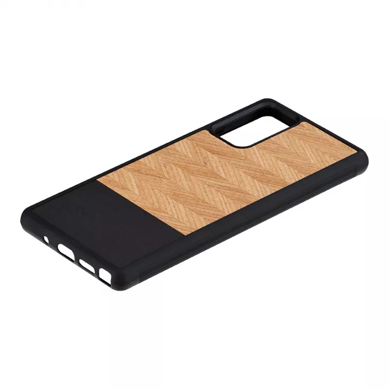 Mobiliojo telefono dėklas Man and Wood Galaxy Note 20 silkė juoda