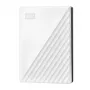 Western Digital WD My Passport 5TB Baltas USB3.0 / 2.5, 19.15 mm / 256 bitų šifravimas / WD Backup / Baltas (WDBPKJ0050BWT-WESN)