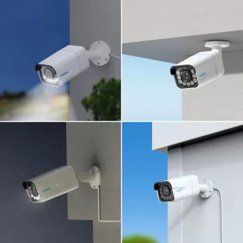 IP apsaugos kamera Reolink P430 4K (8 MP, 3840×2160, 25 kadr./s, 5x optinis priartinimas, PoE, IP67, MicroSD iki 256 GB)