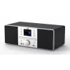 Stovo garsiakalbis JVC RD-E874B Bluetooth 20W juoda sidabrinė – ant grindų statoma garso sistema