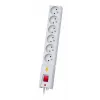 Maitinimo laidas Lestar LX610 1,5 m 6GN pilkas – lestar laidas su 6 įžeminimo mazgais